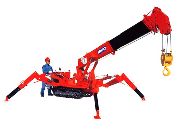 Model UR254C 2.5-ton mini crawler crane